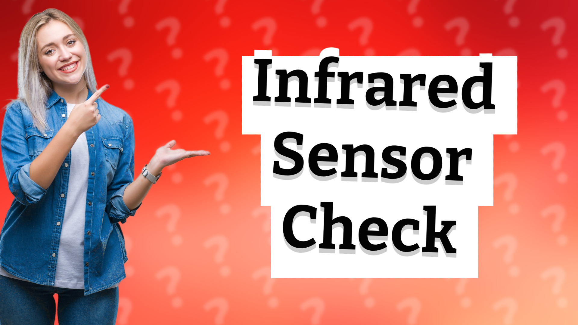 Infrared Sensor Check