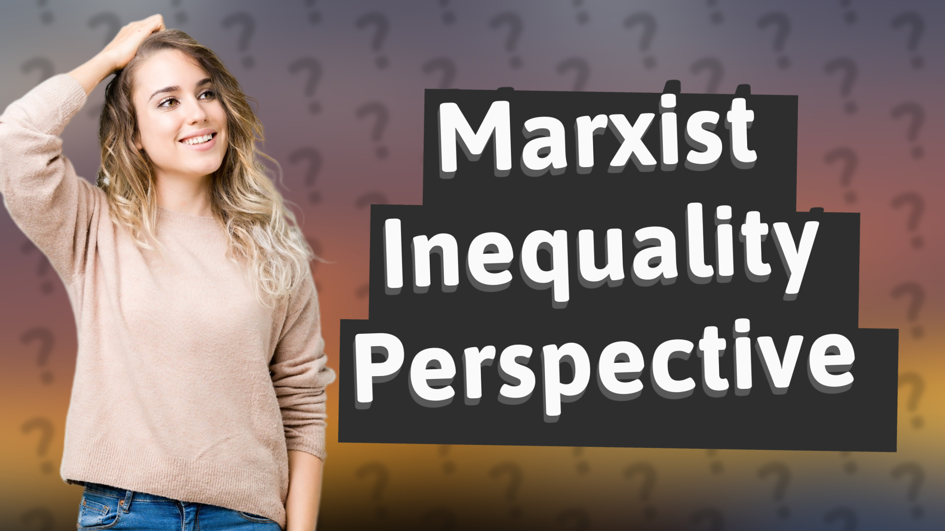 Marxist Inequality Perspective