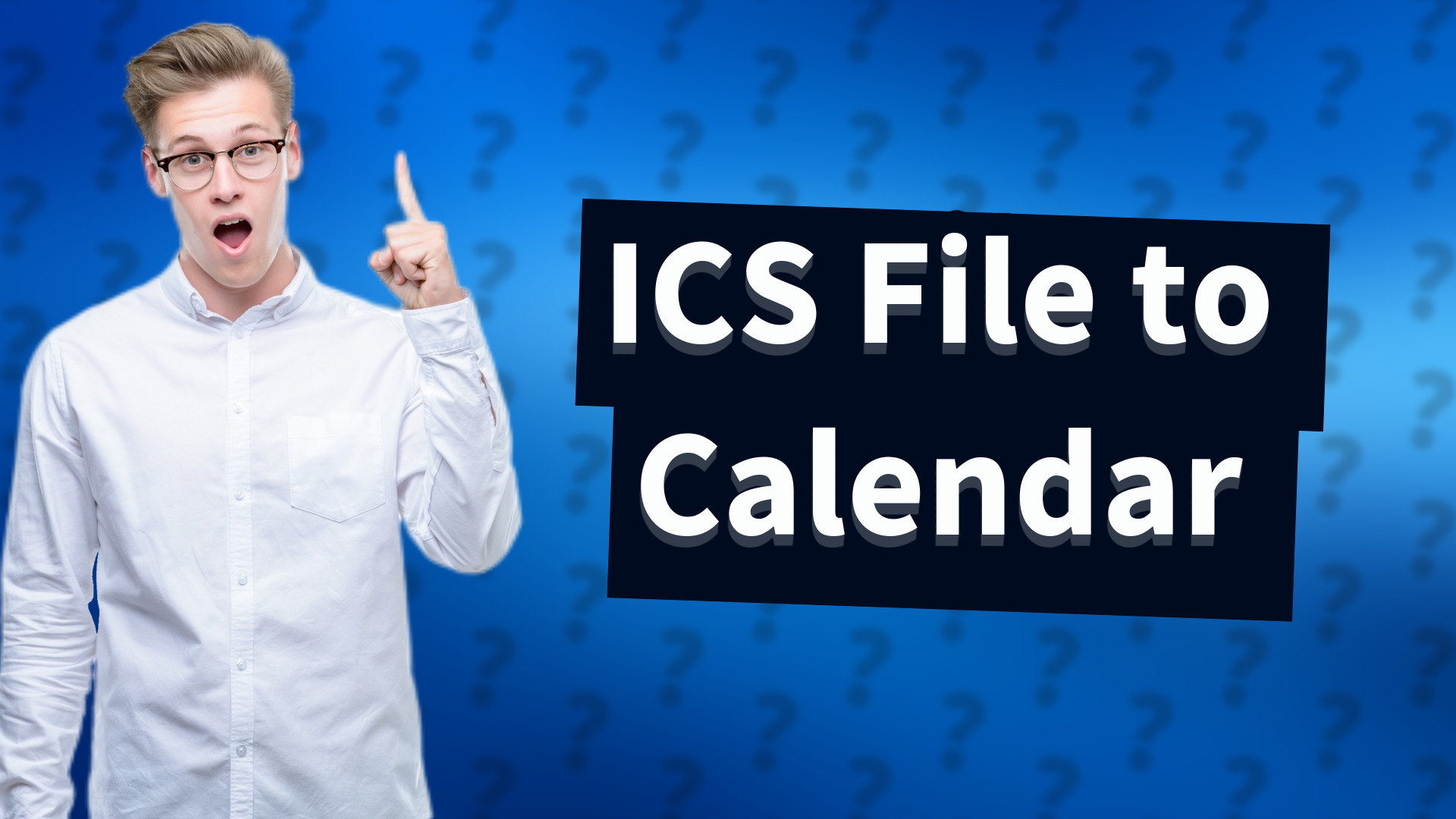 ICS File to Calendar
