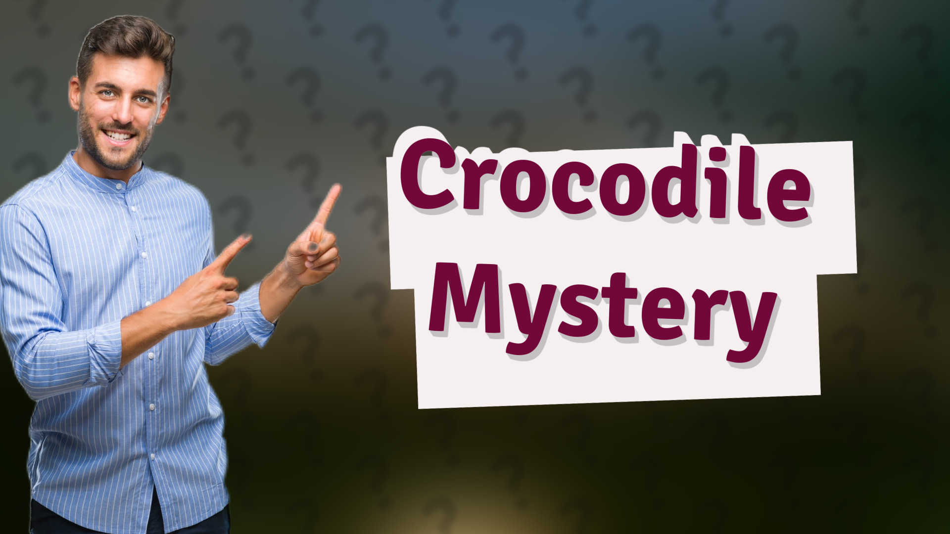 Crocodile Mystery