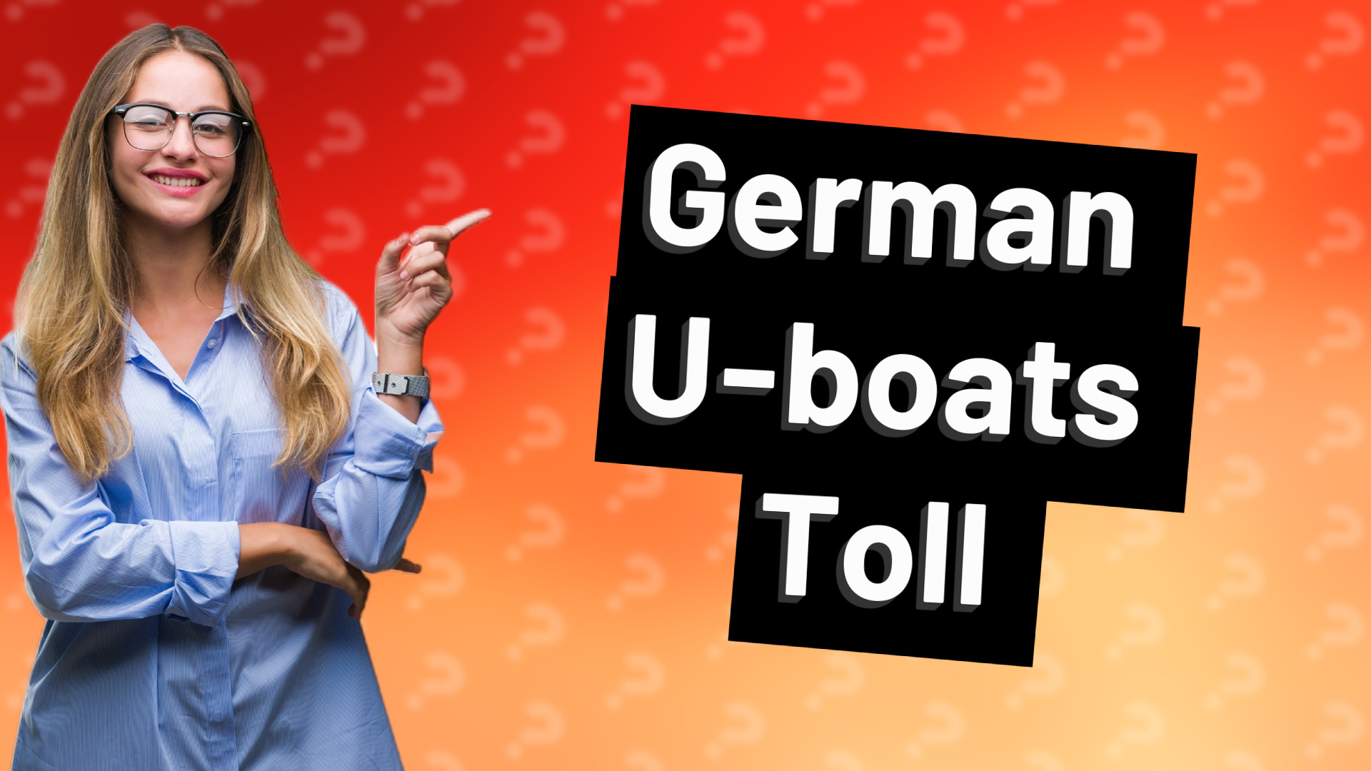 German U-boats Toll