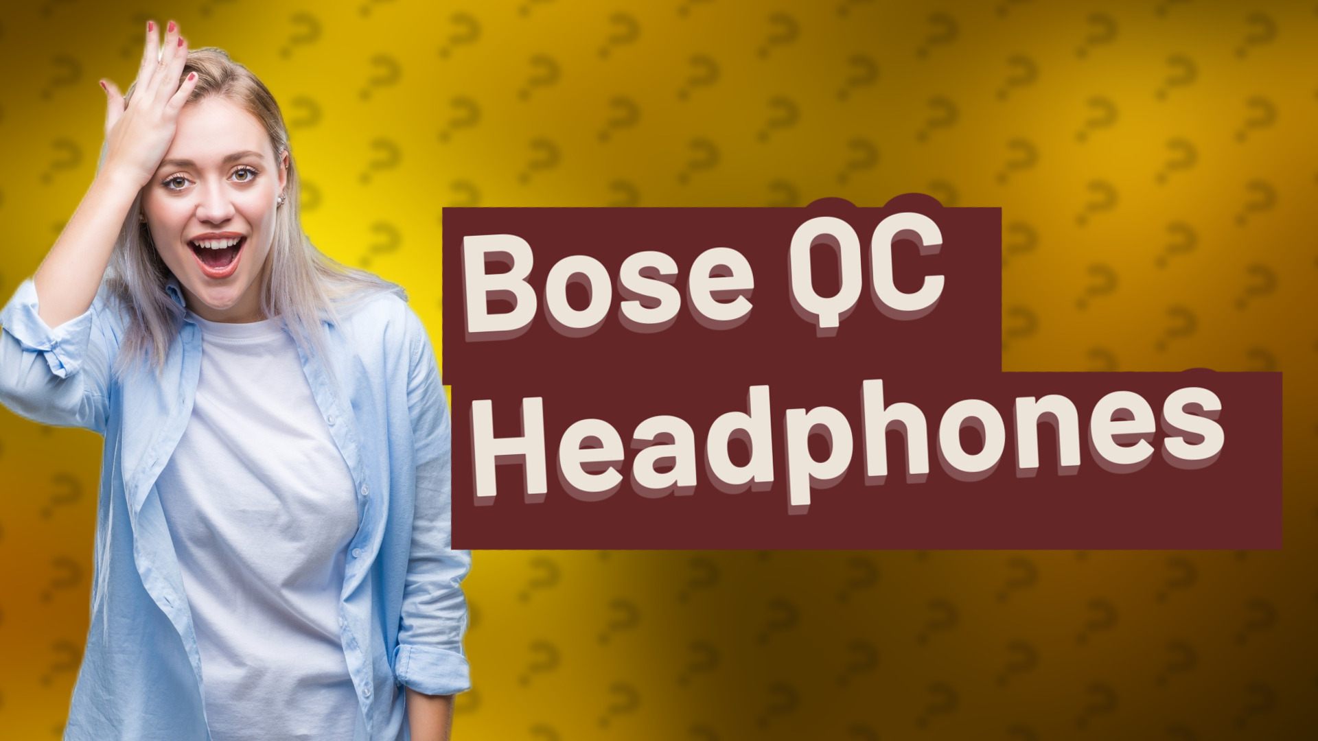 Bose QC Headphones