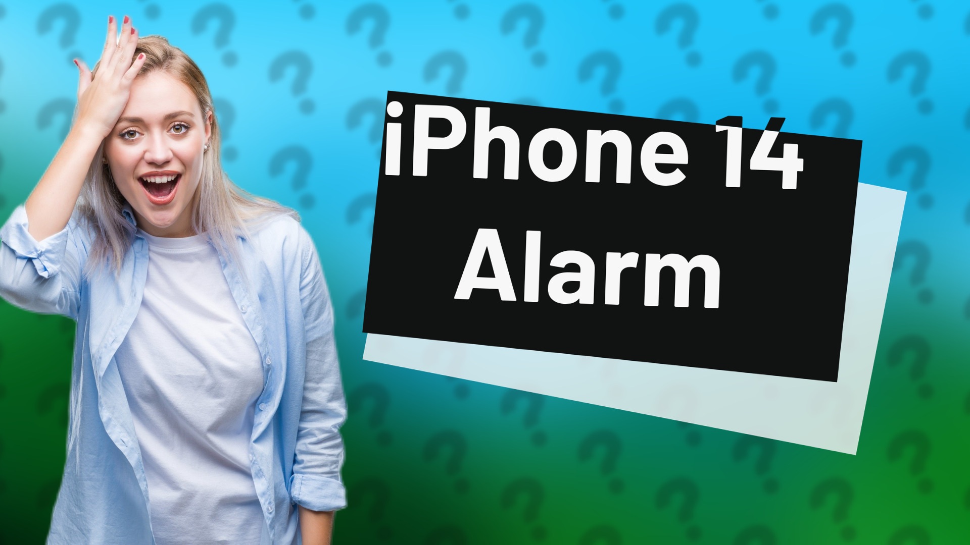 iPhone 14 Alarm
