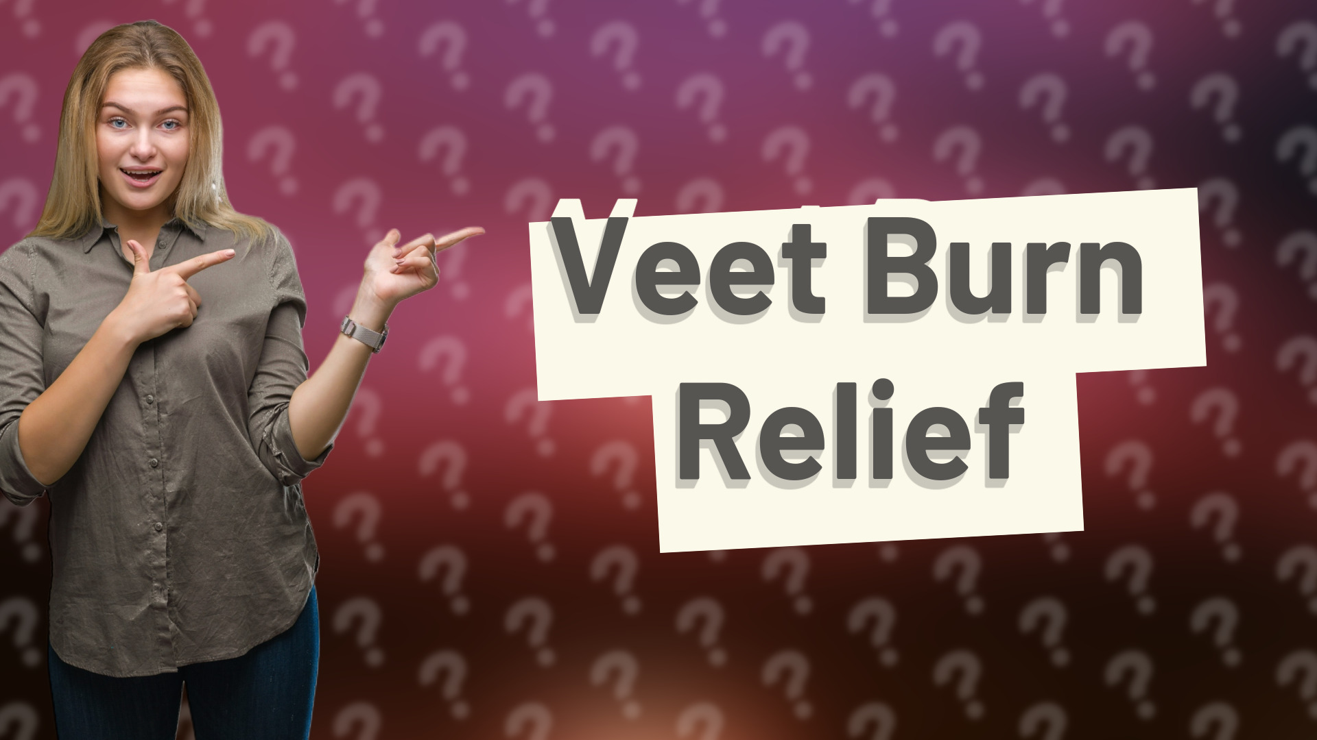 Veet Burn Relief