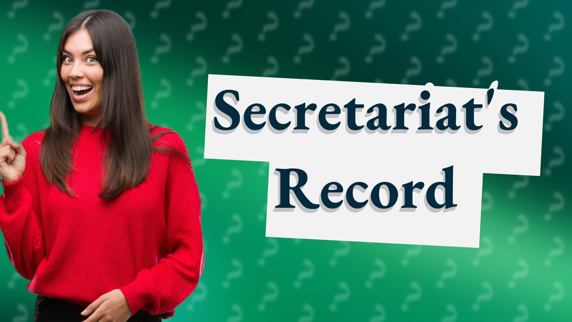 Secretariat's Record