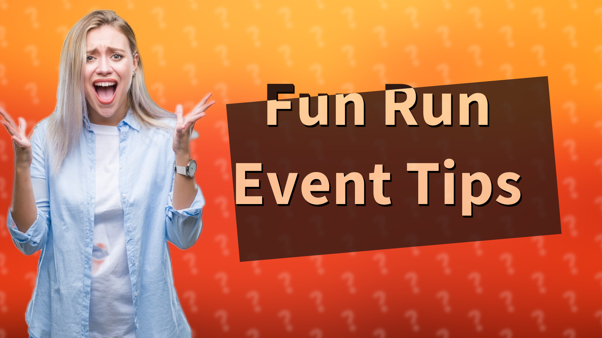 Fun Run Event Tips