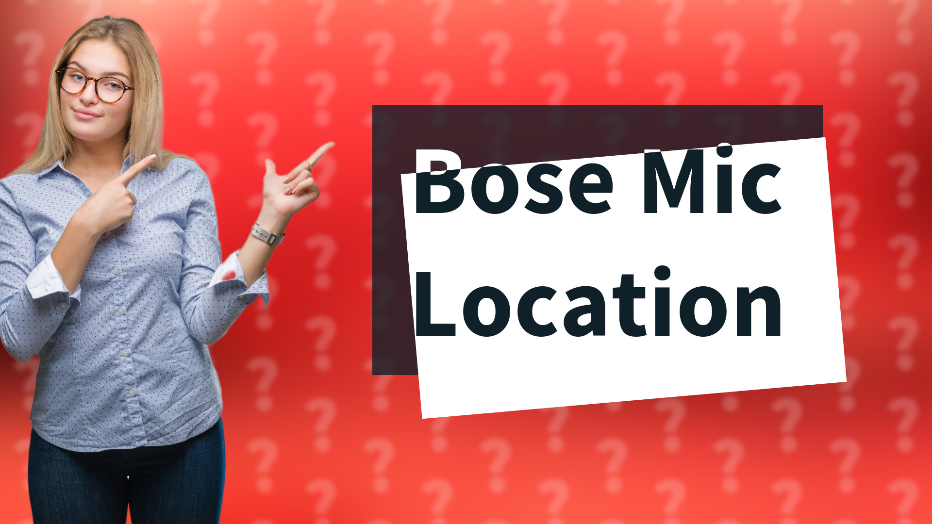 Bose Mic Location