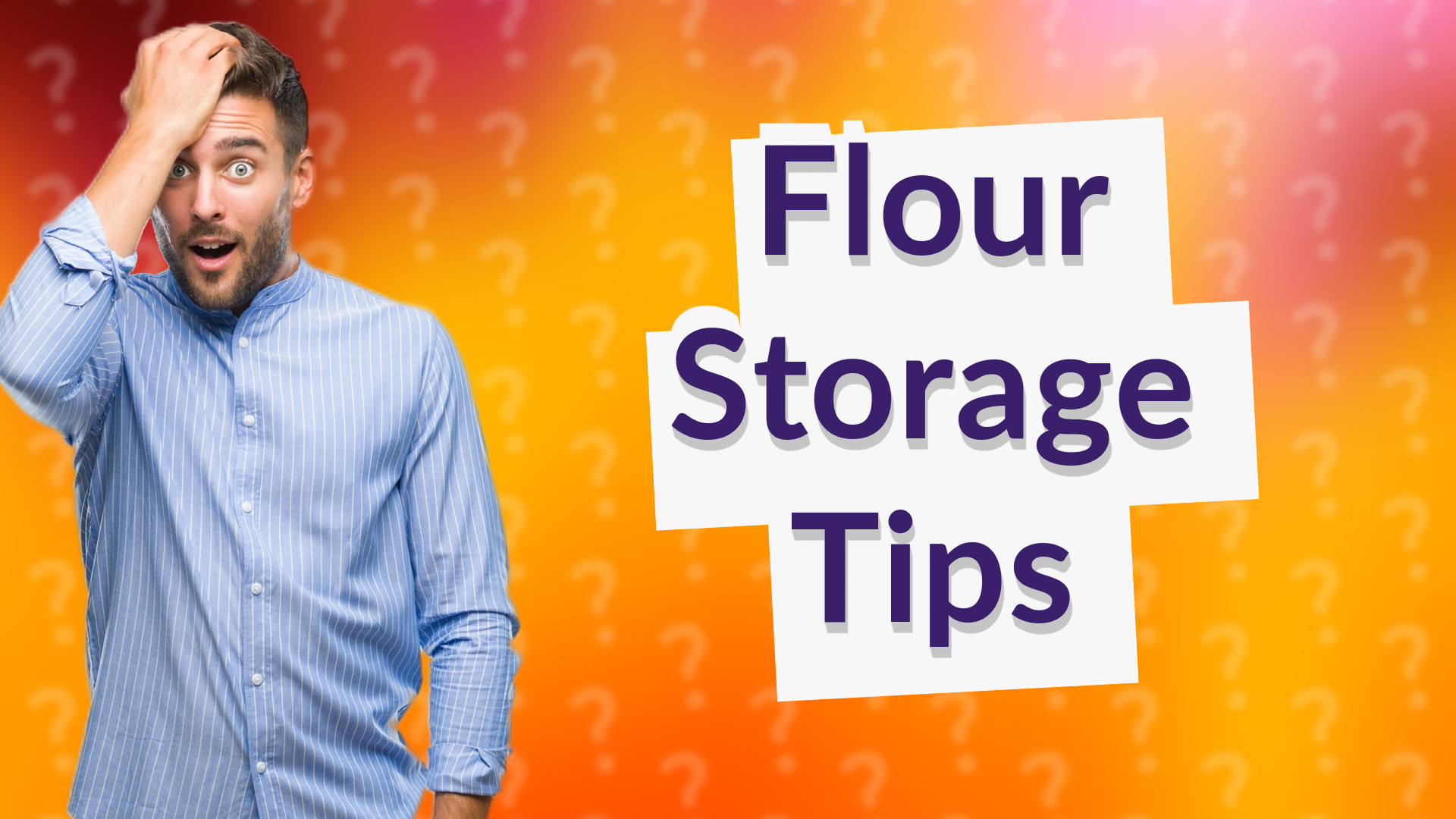 Flour Storage Tips