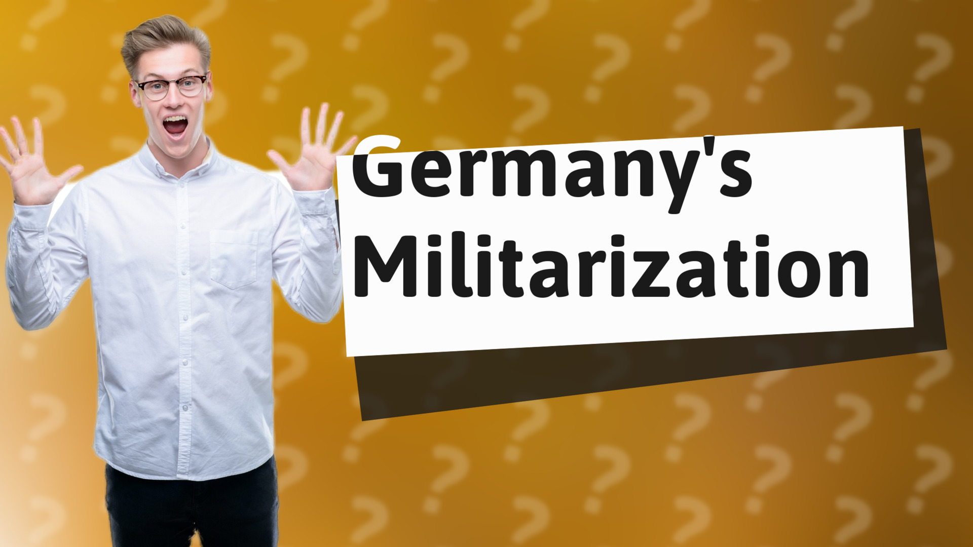 Germany's Militarization