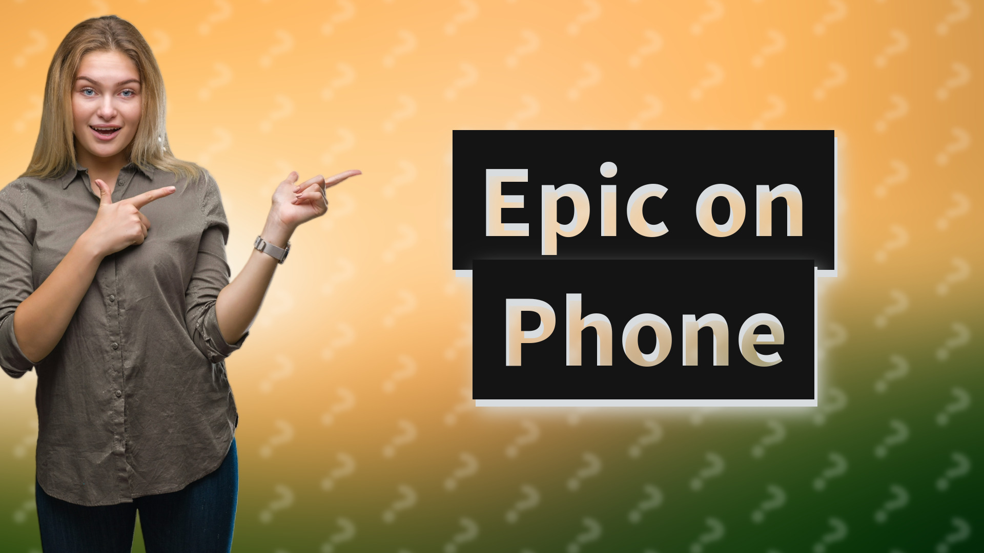 Epic on Phone