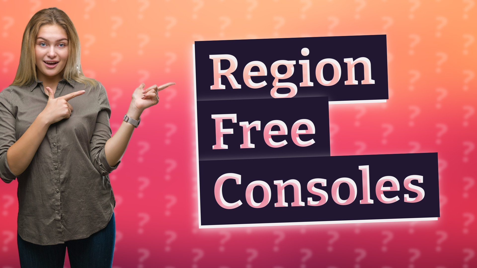 Region Free Consoles