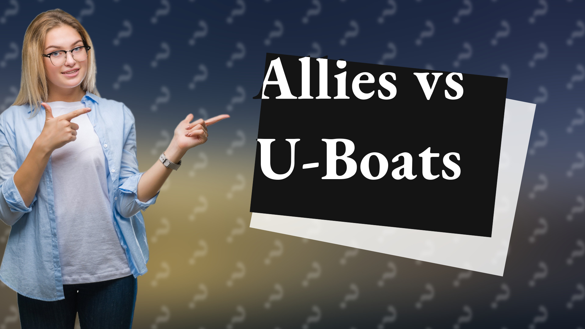 Allies vs U-Boats