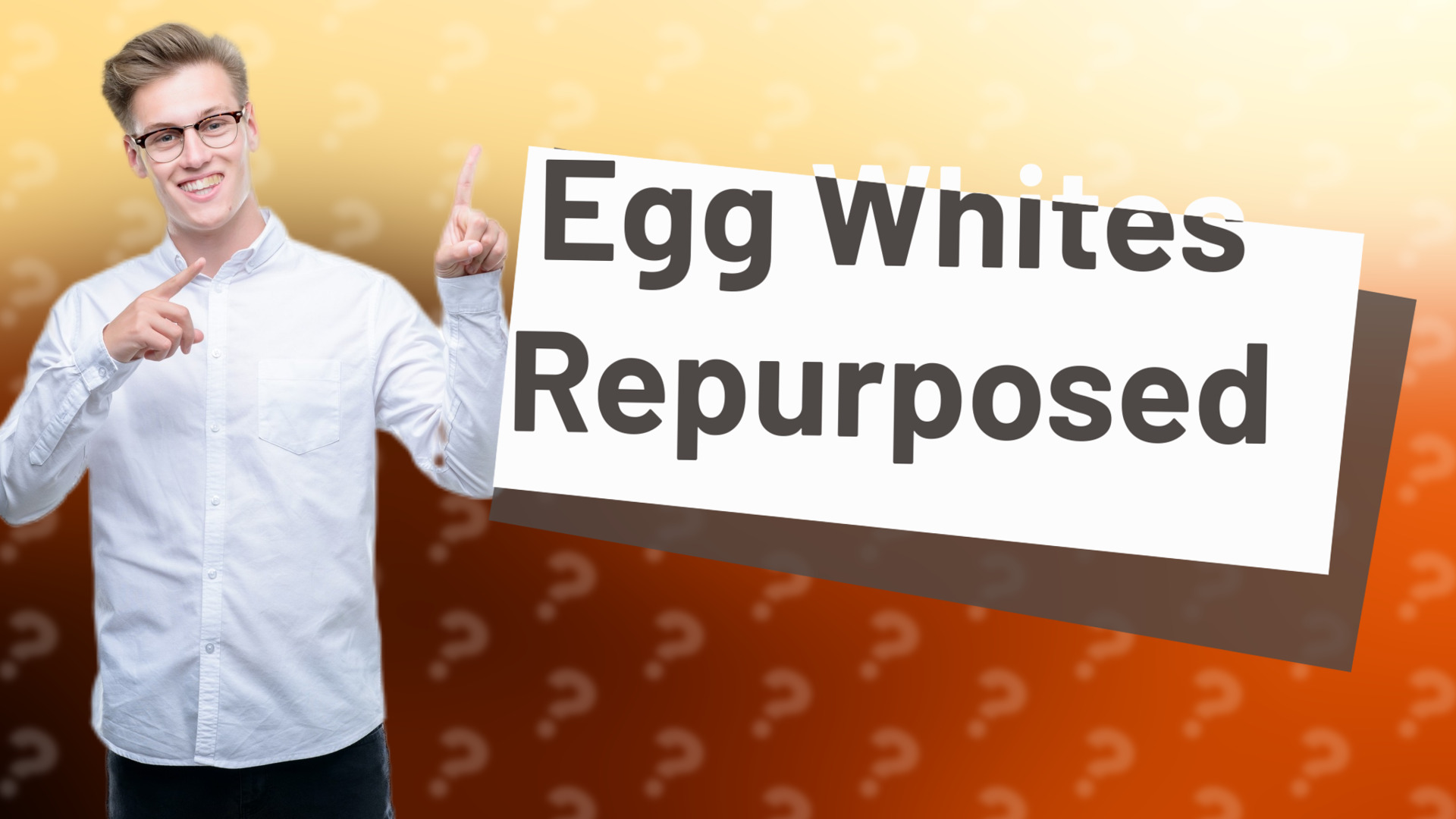 Egg Whites Repurposed