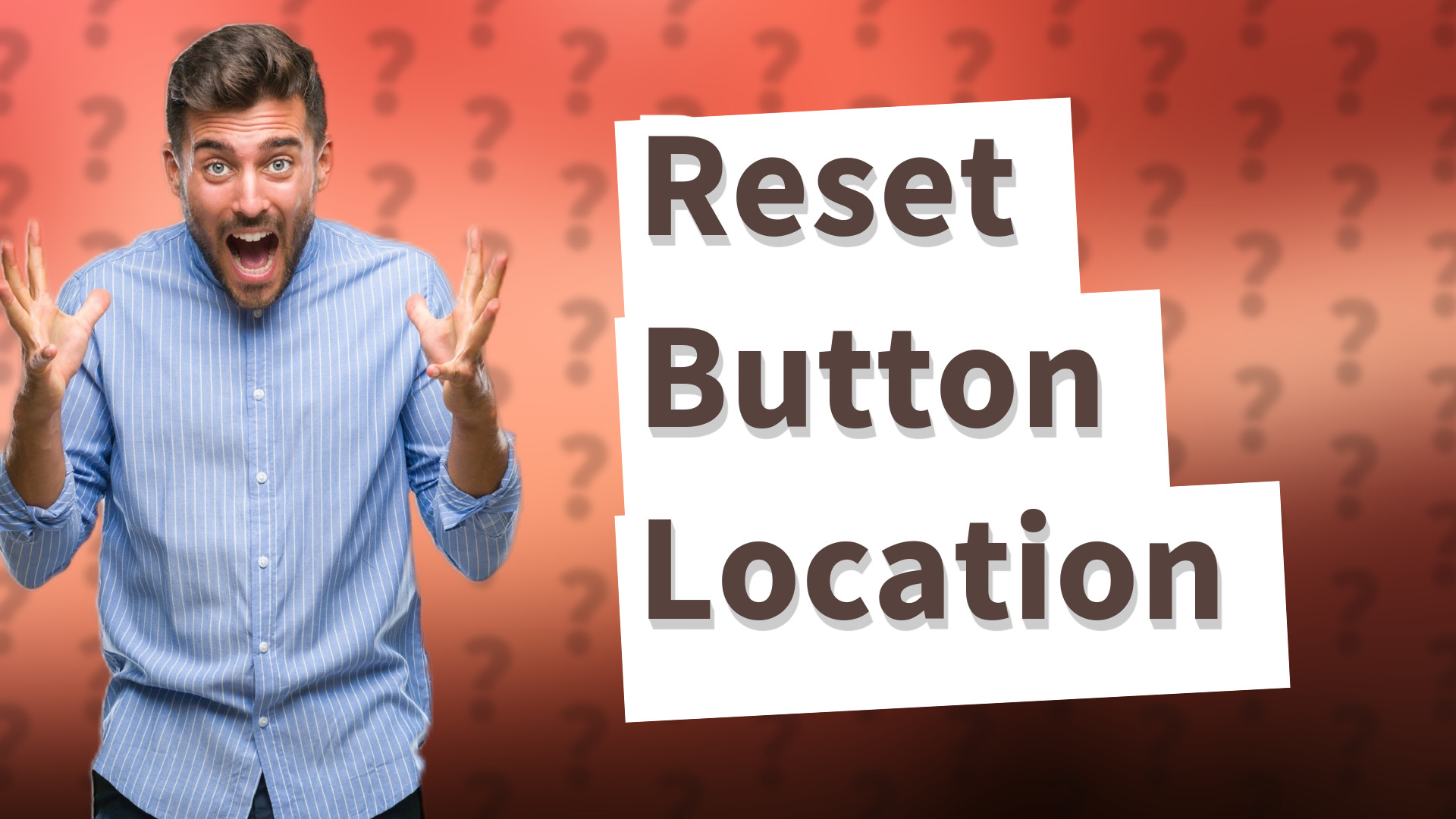 Reset Button Location