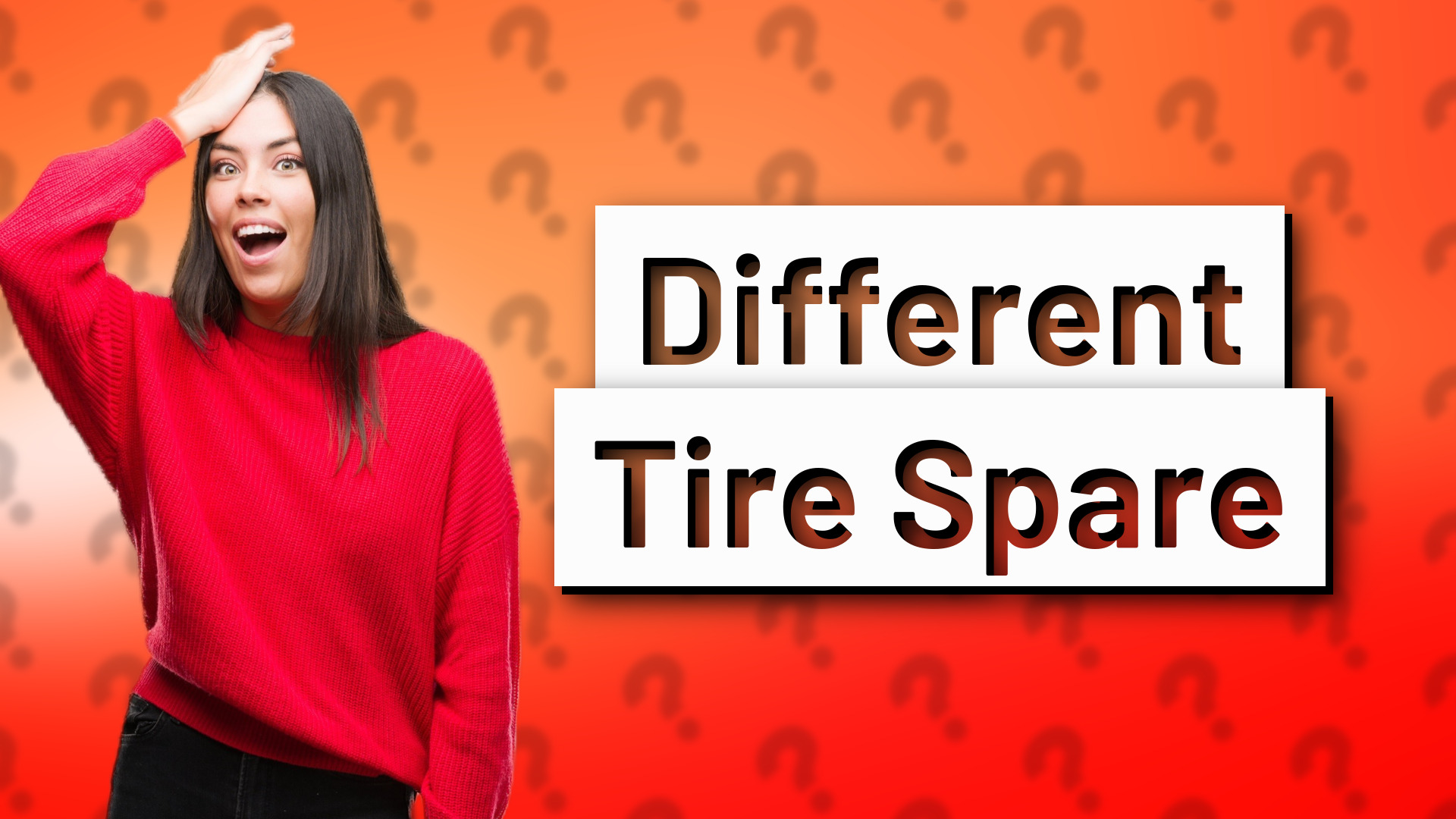 Different Tire Spare