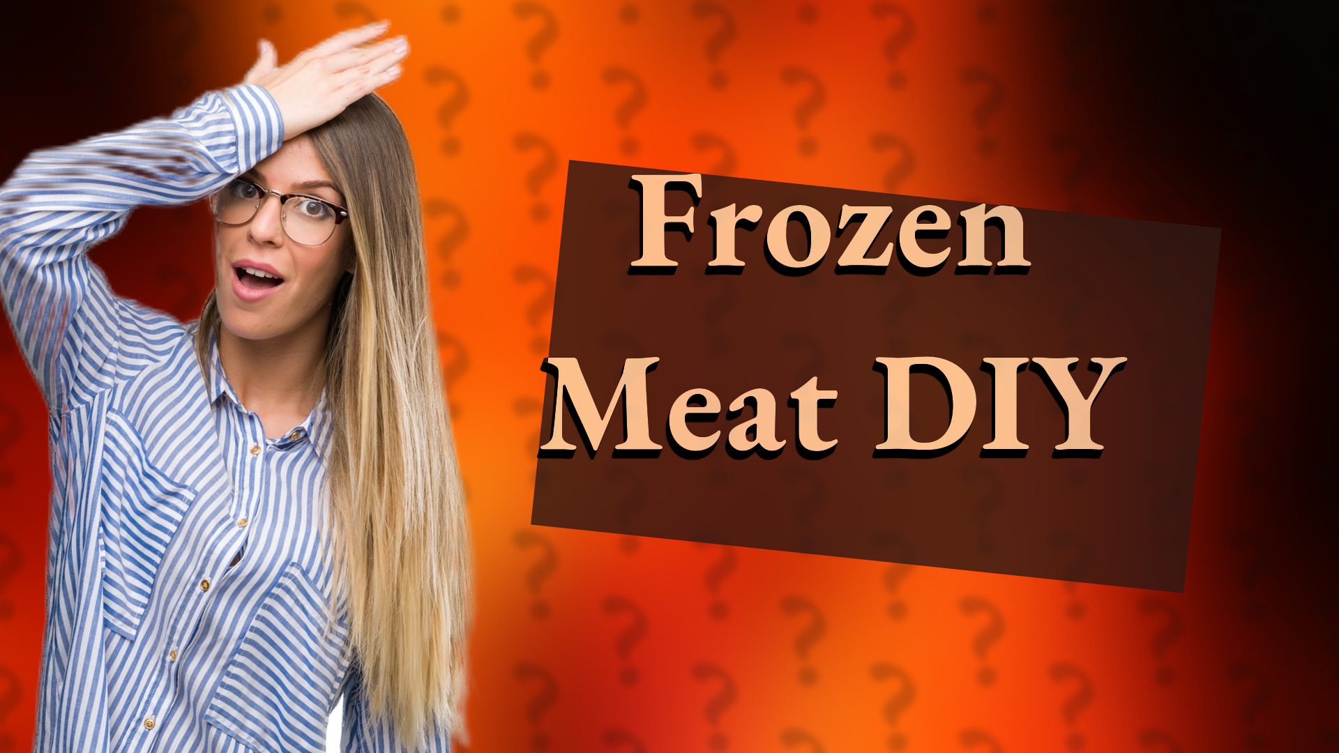Frozen Meat DIY