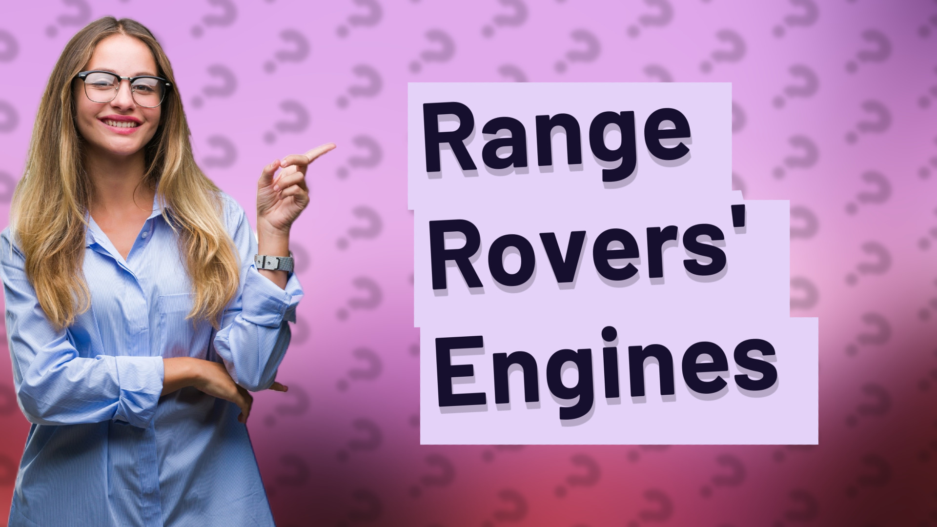 Range Rovers' Engines