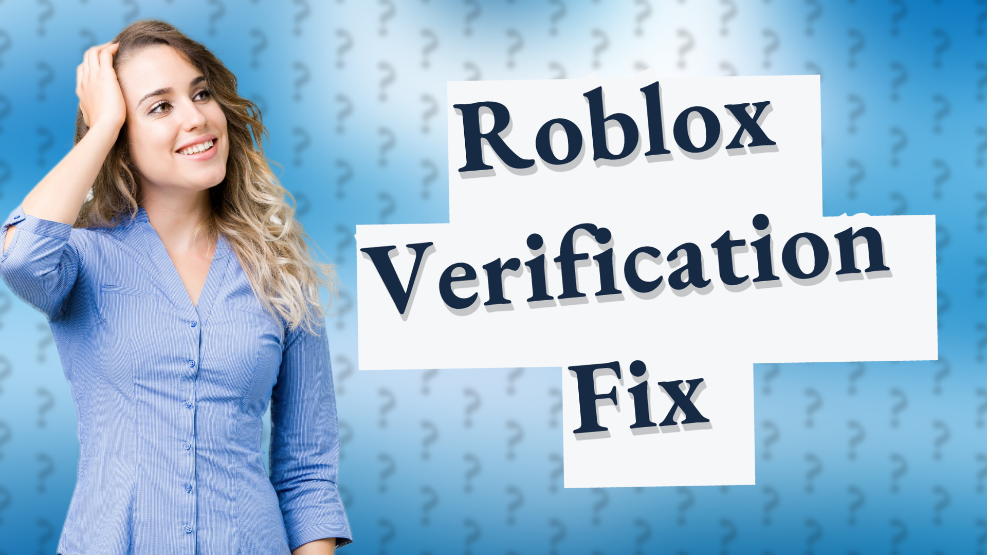 Roblox Verification Fix