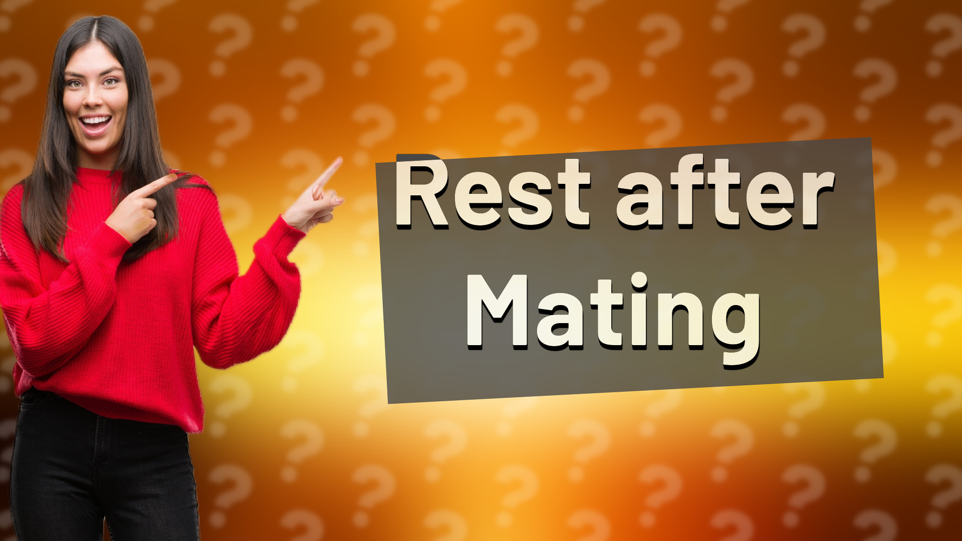 Rest after Mating