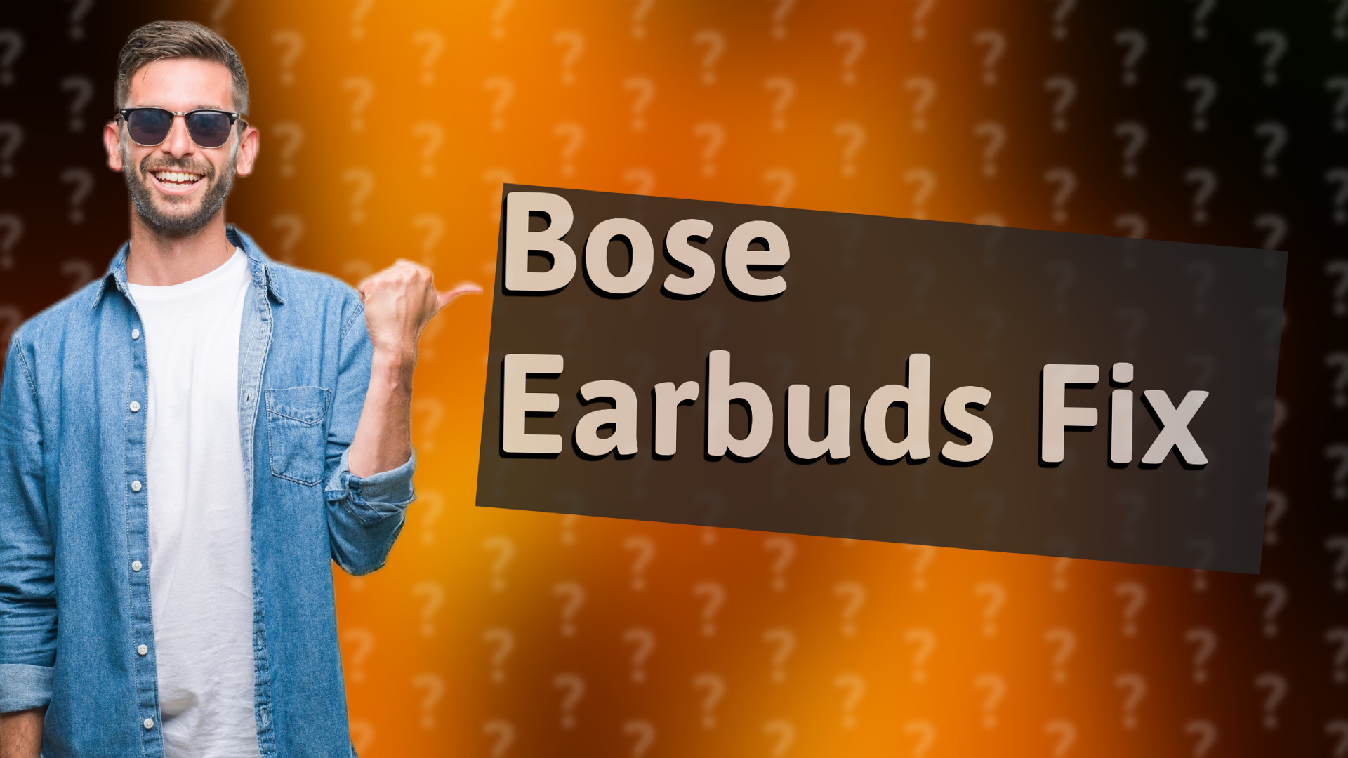 Bose Earbuds Fix
