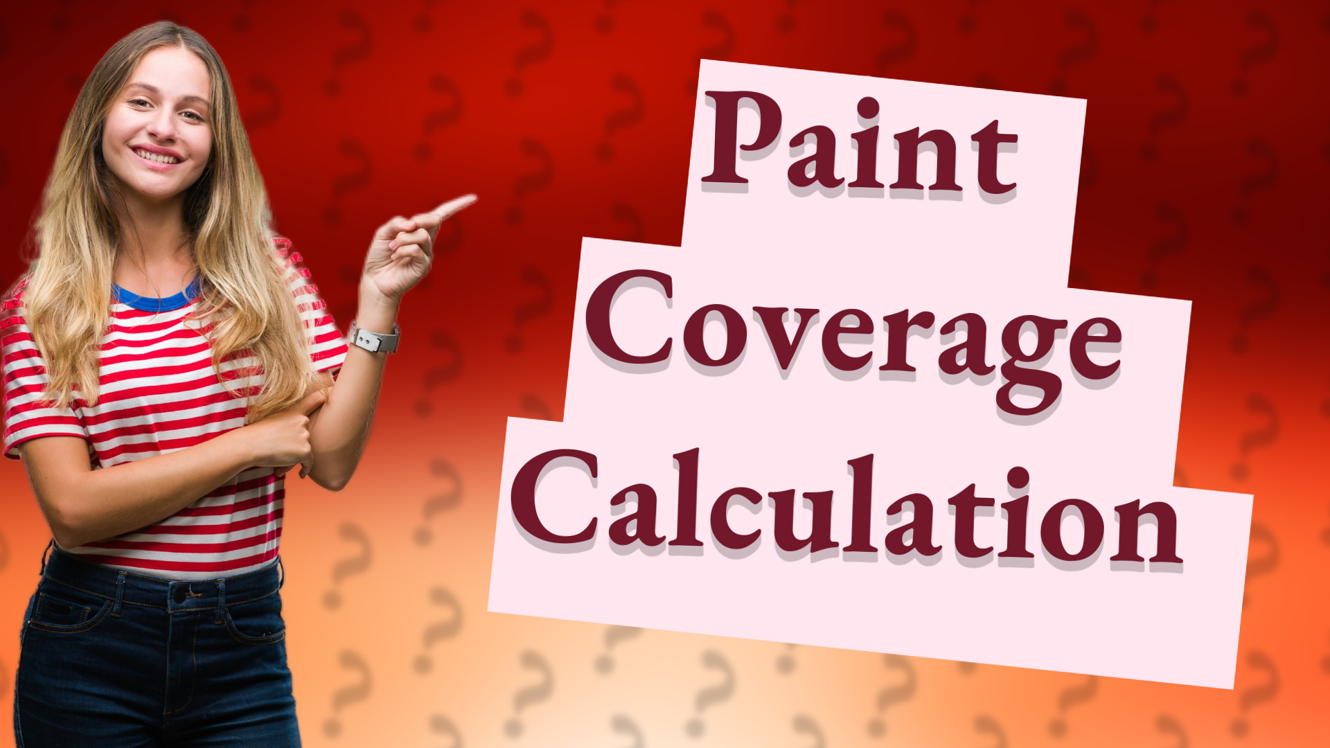 Paint Coverage Calculation