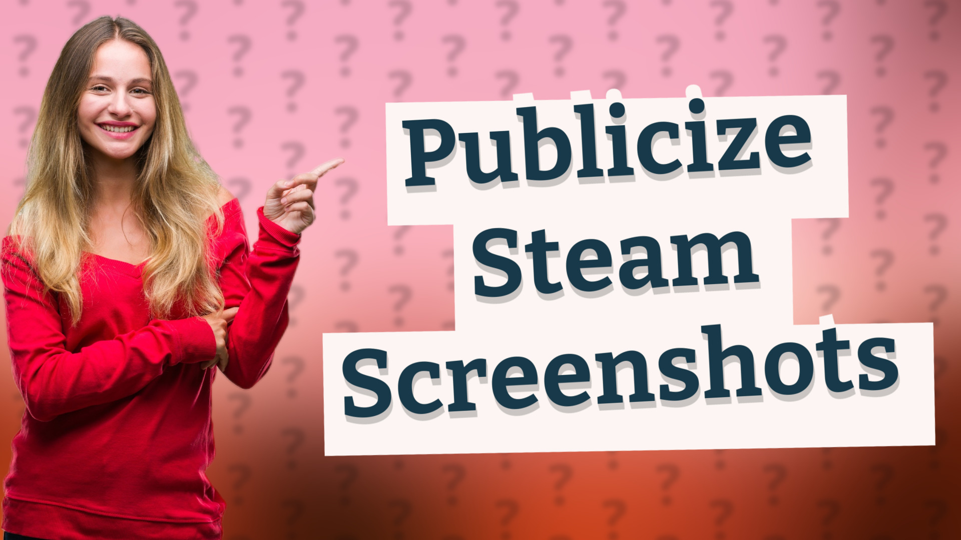Publicize Steam Screenshots
