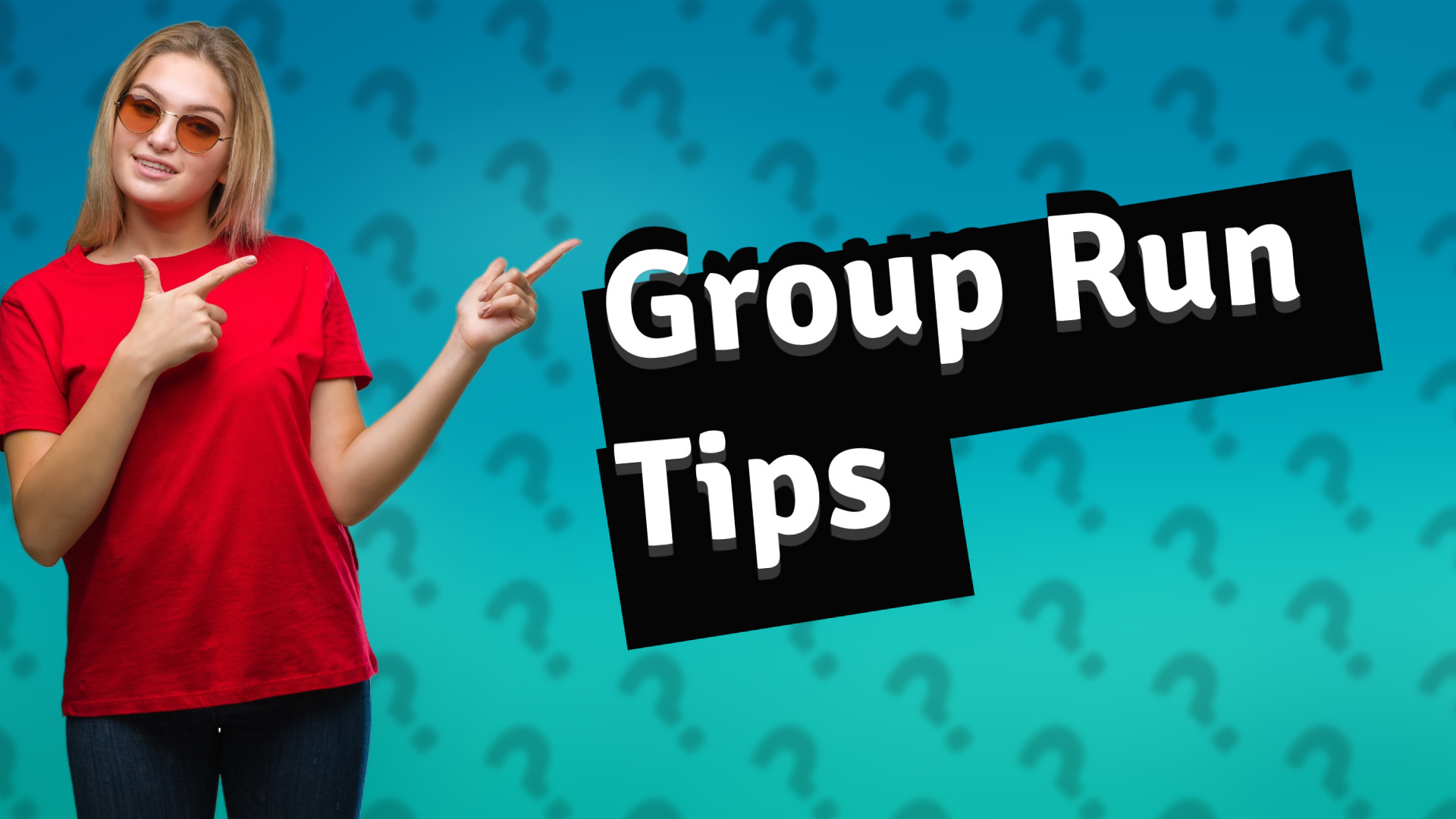 Group Run Tips