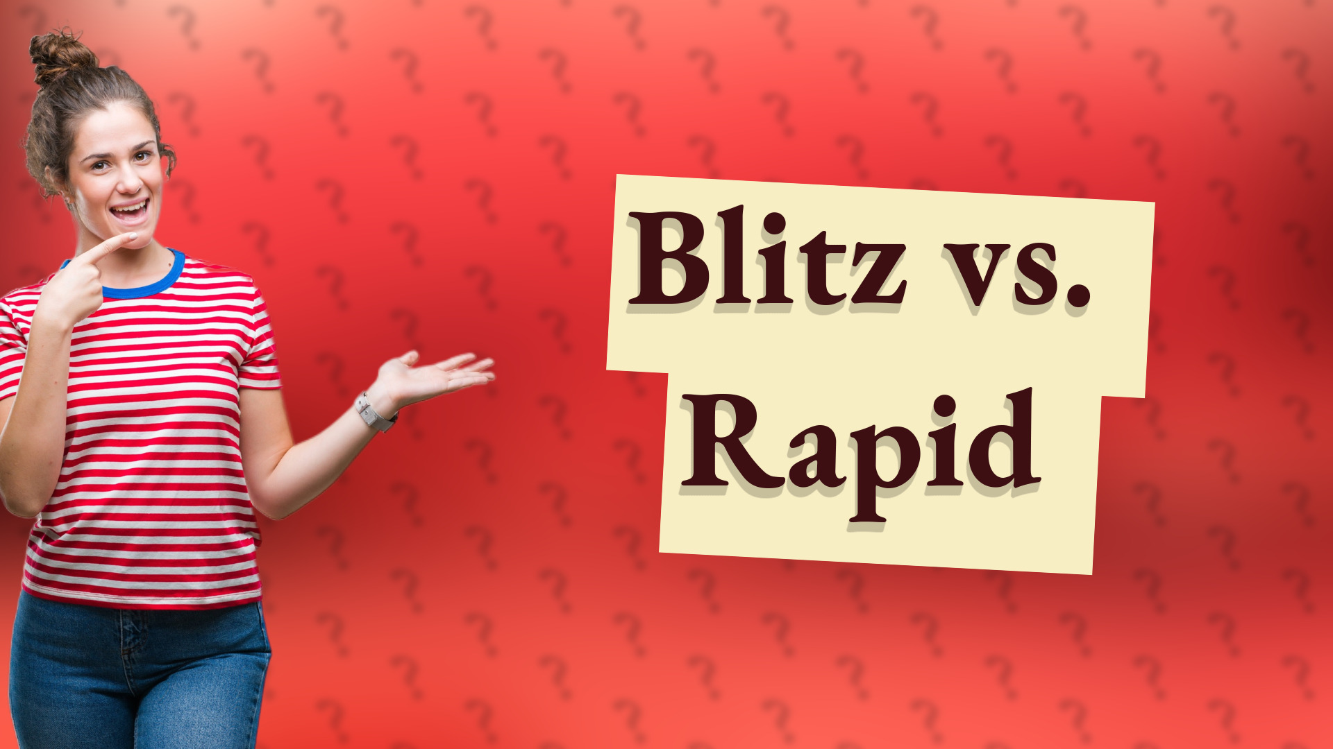 Blitz vs. Rapid
