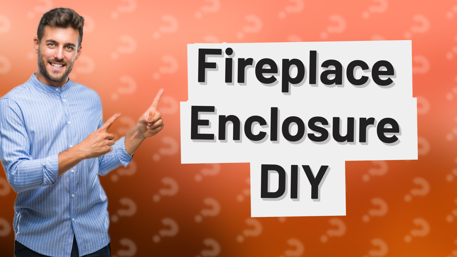 Fireplace Enclosure DIY