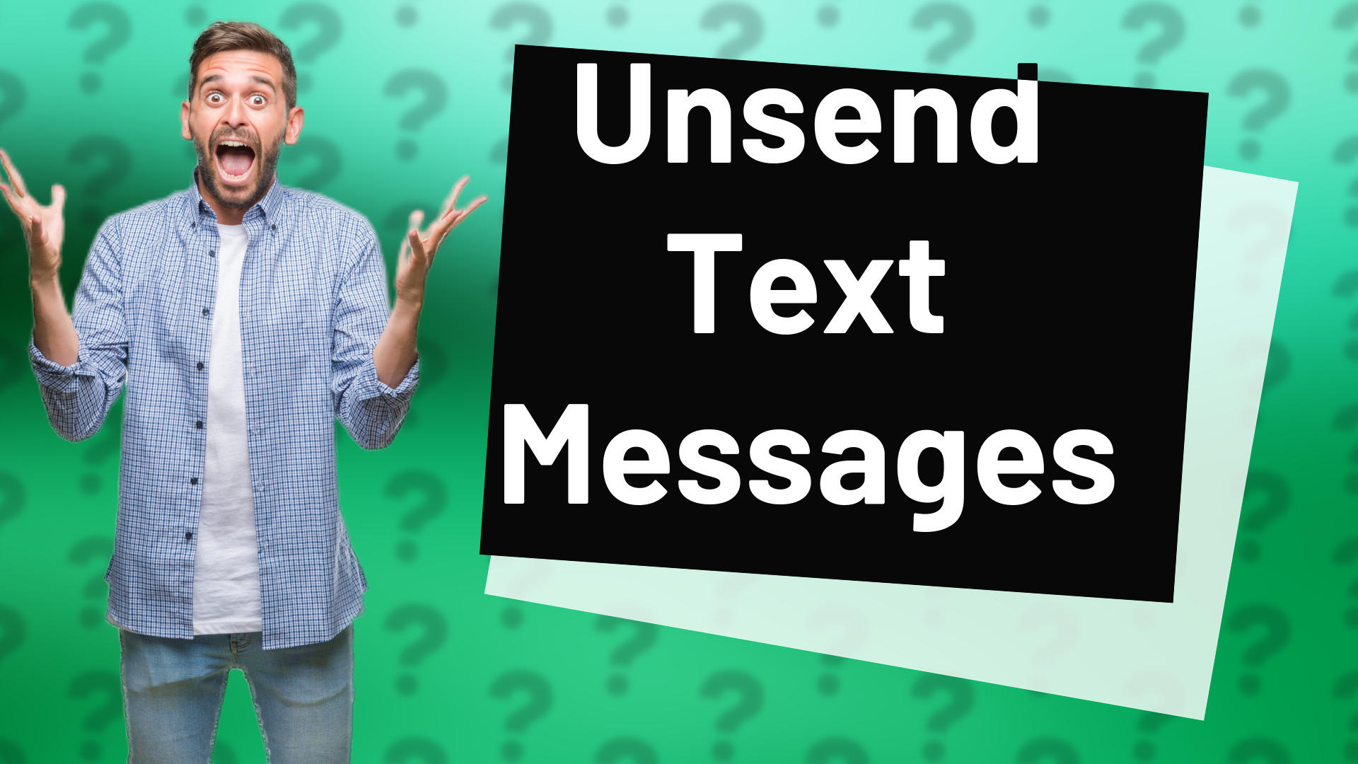 Unsend Text Messages