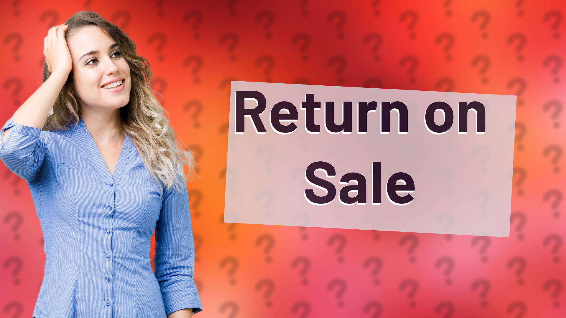 Return on Sale