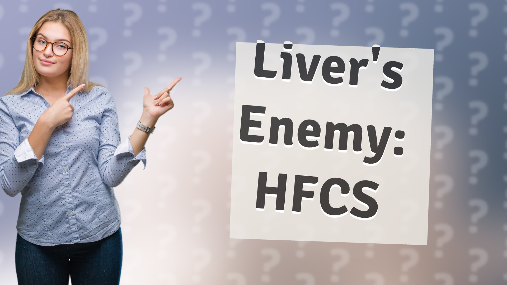 Liver's Enemy: HFCS