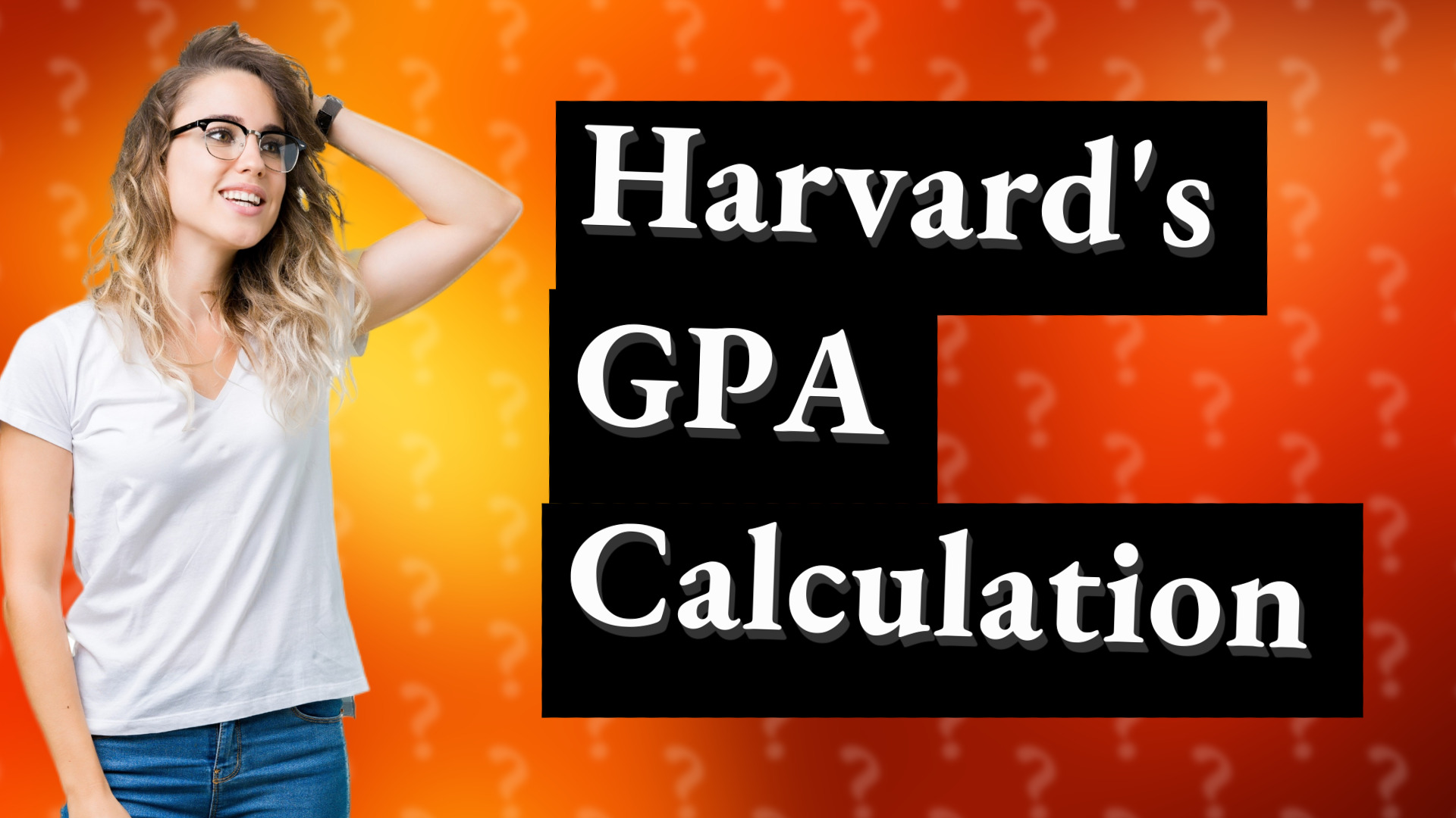Harvard's GPA Calculation