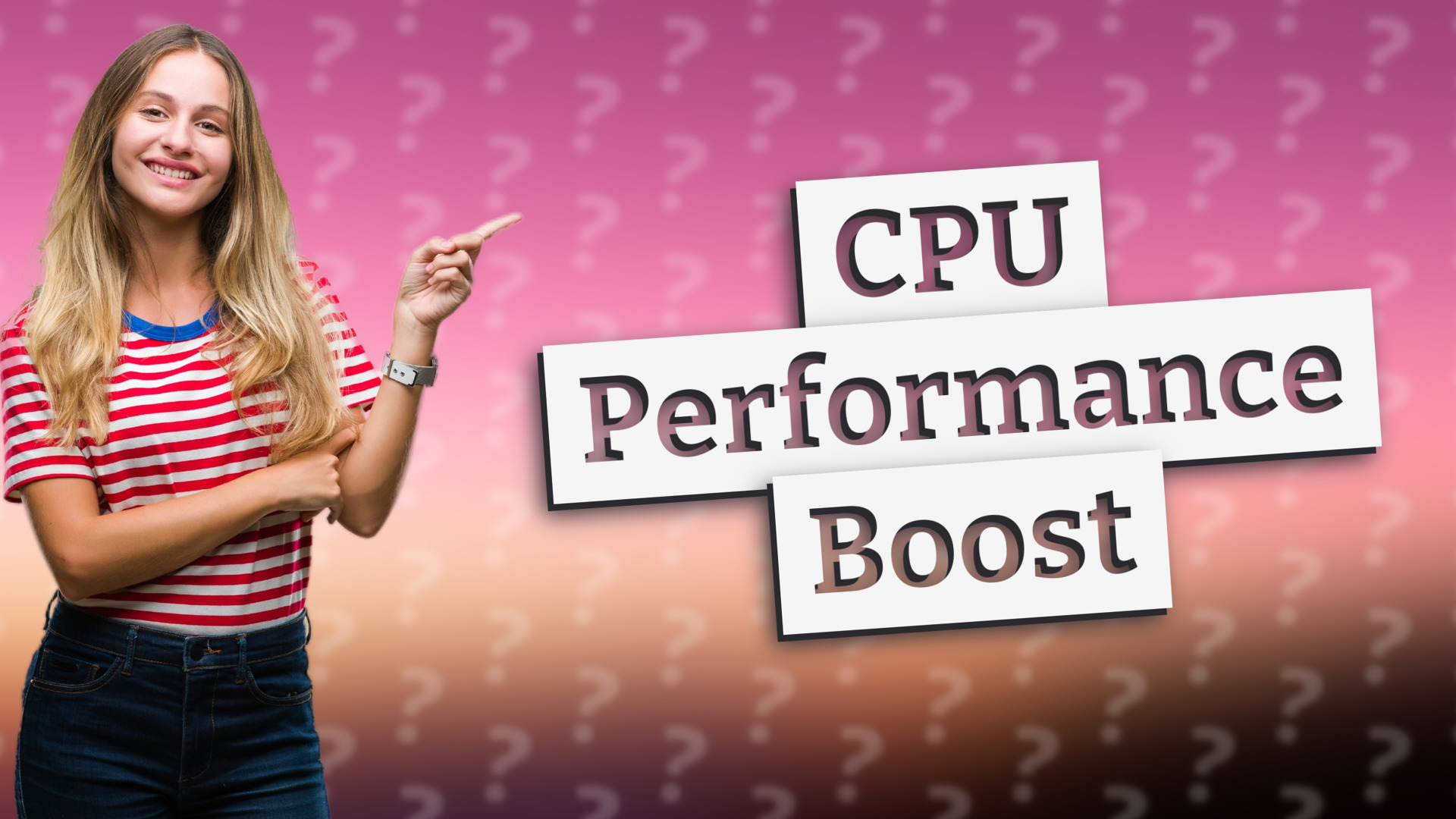 CPU Performance Boost