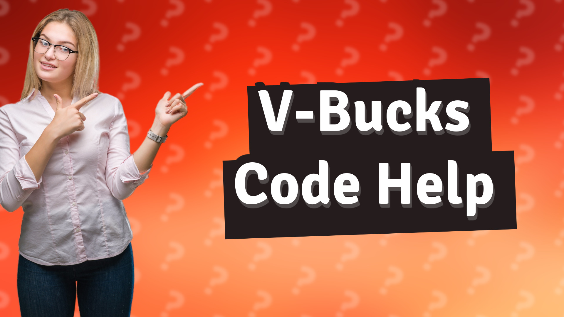 V-Bucks Code Help