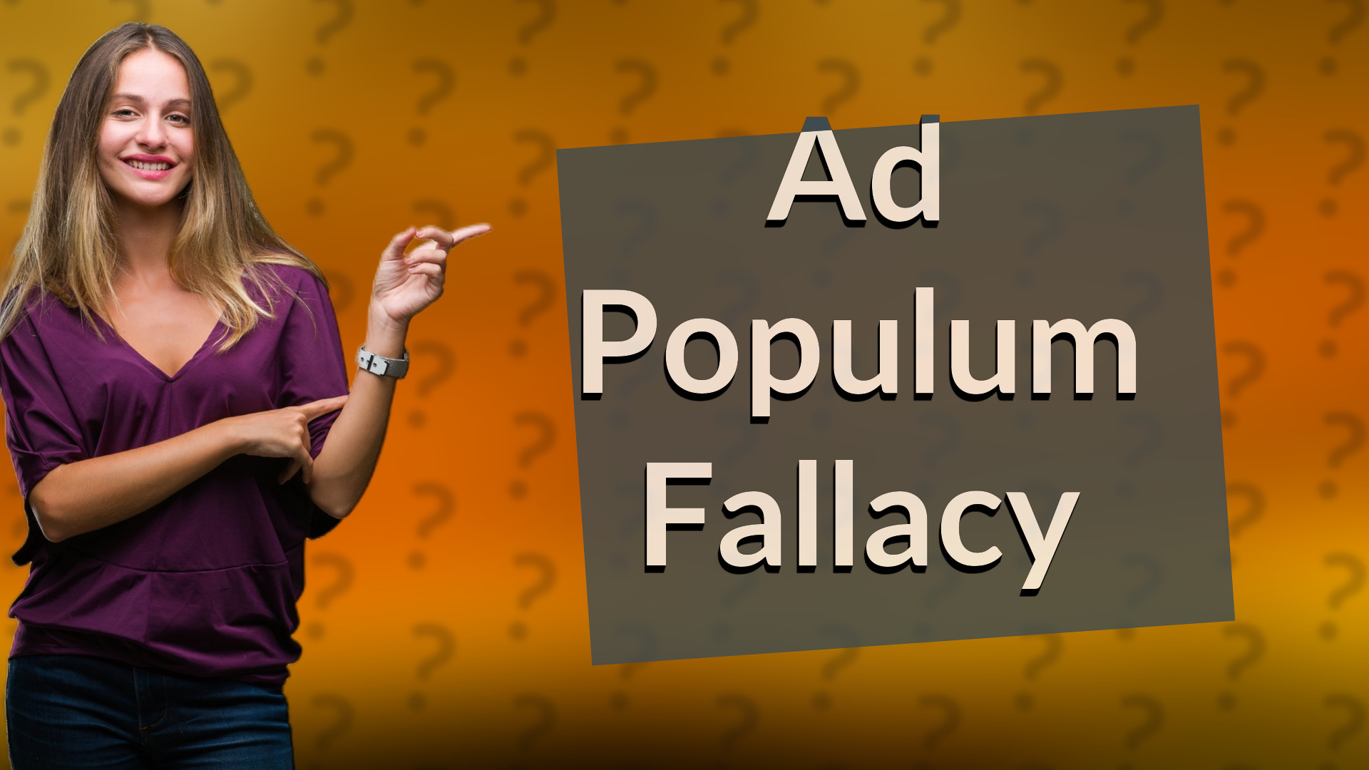 Ad Populum Fallacy