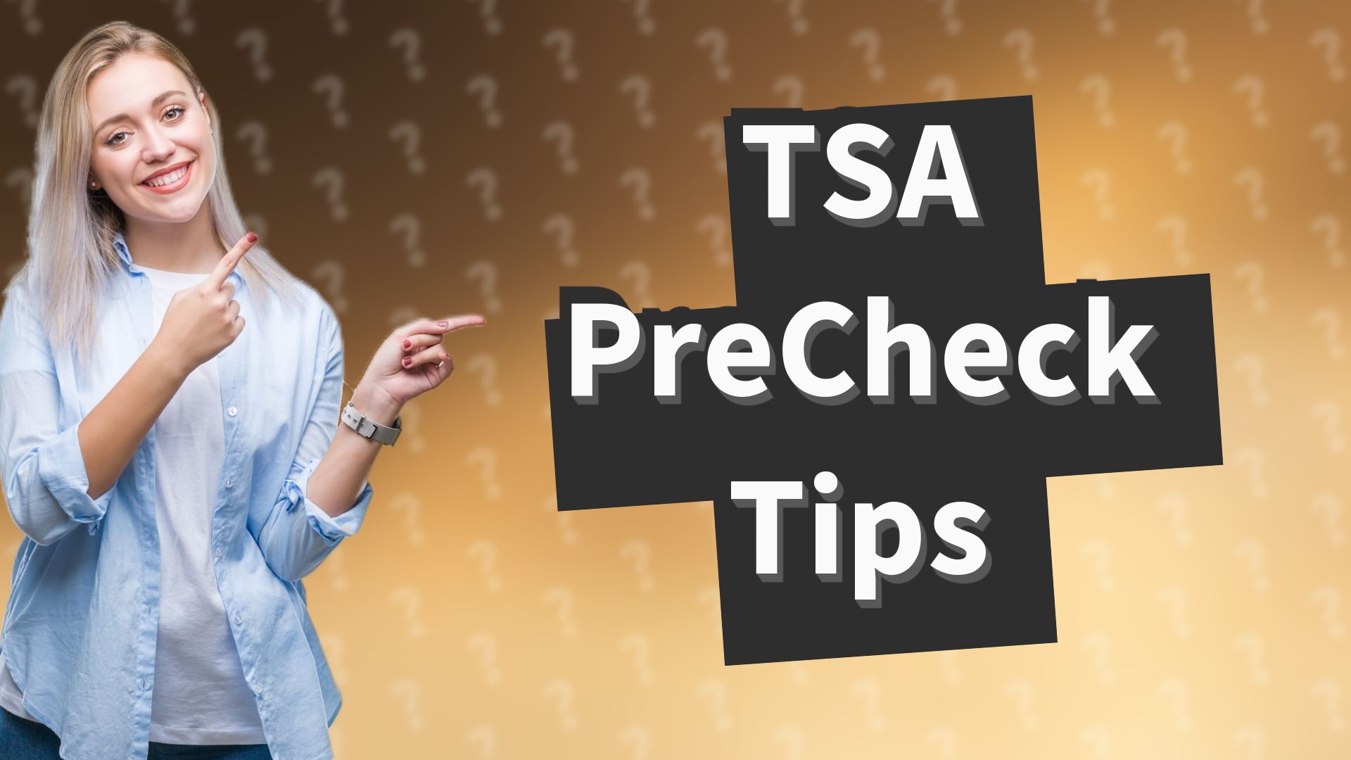 TSA PreCheck Tips