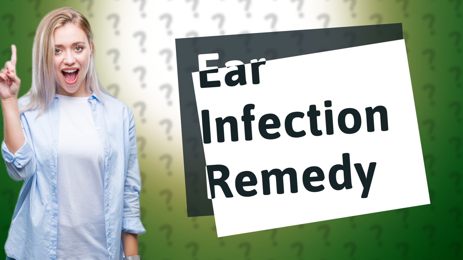 Ear Infection Remedy