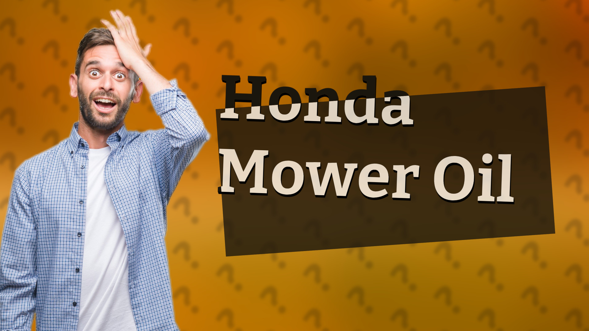 Honda Mower Oil