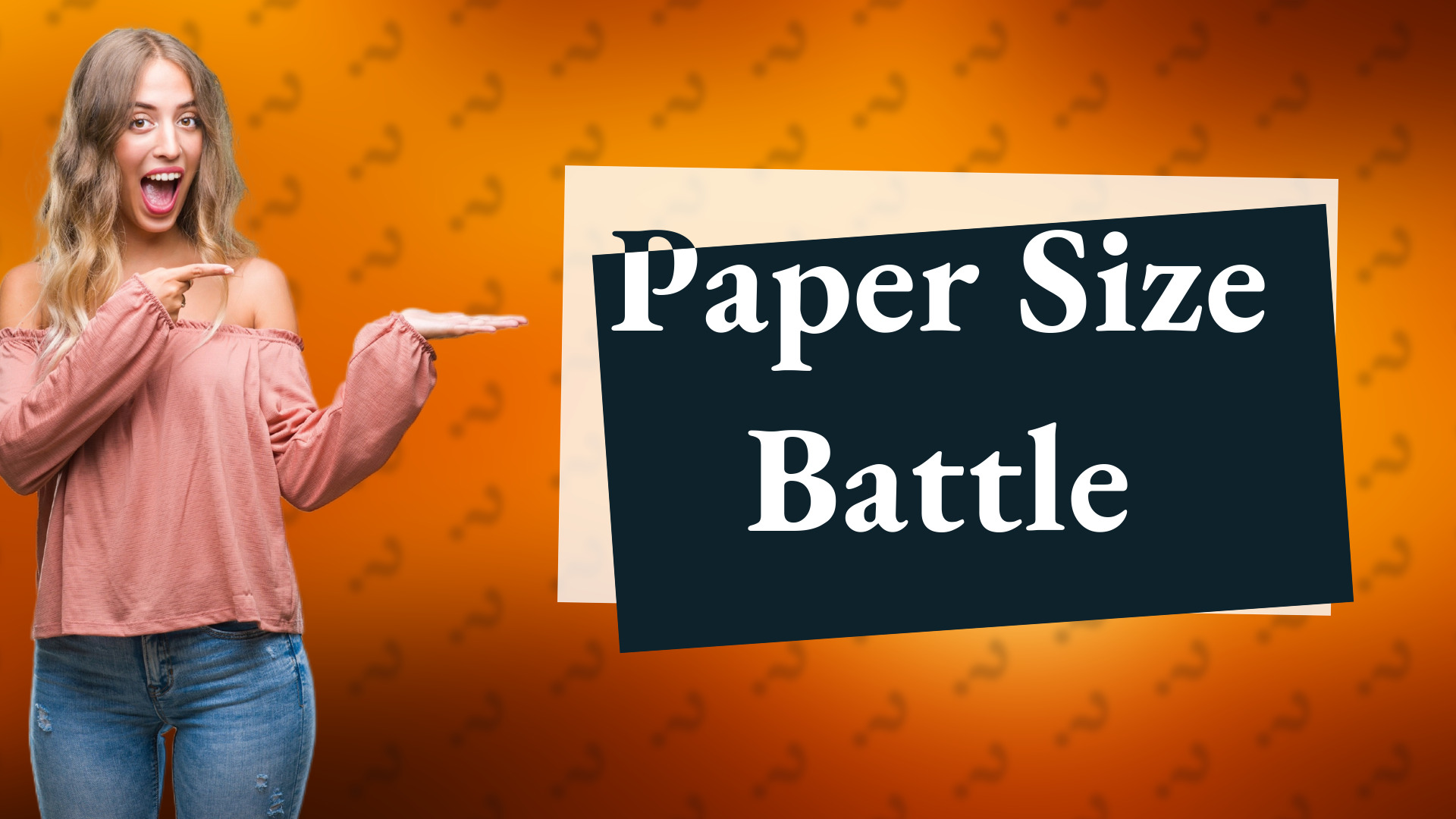Paper Size Battle