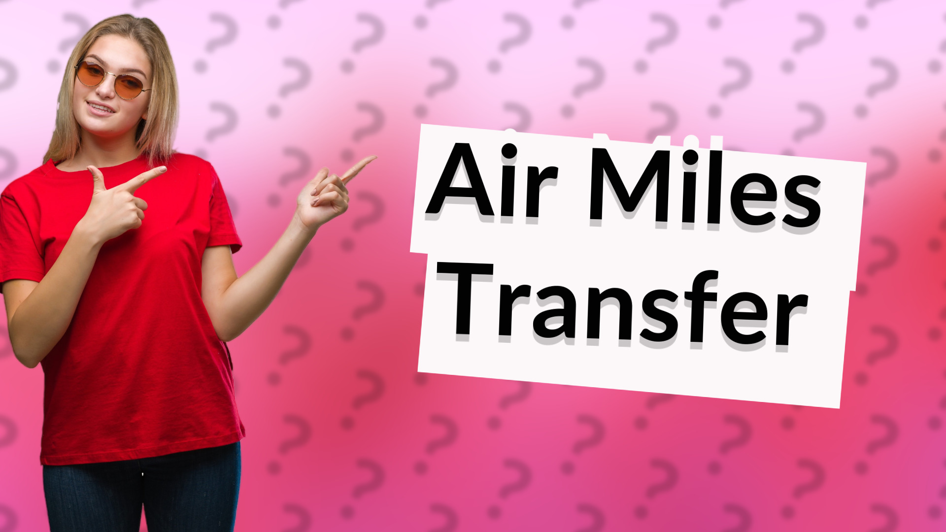 Air Miles Transfer
