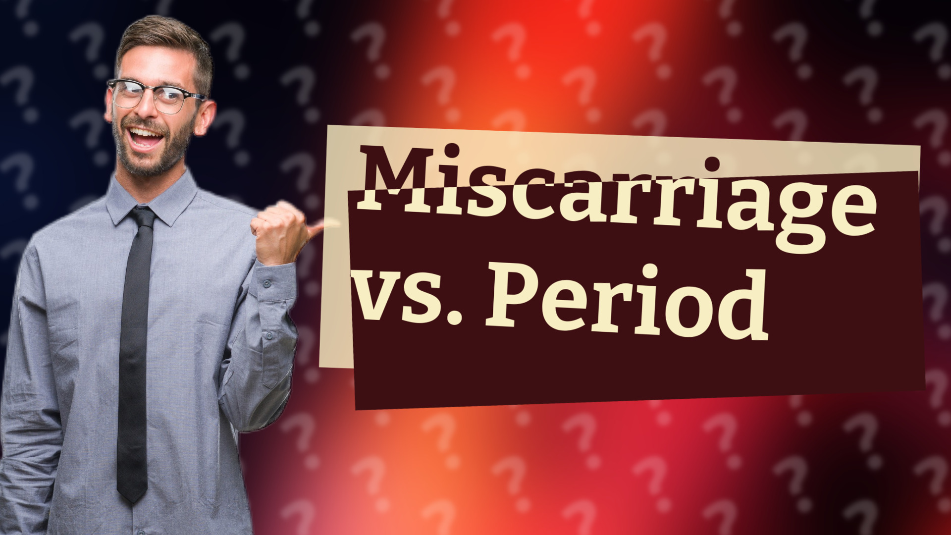 Miscarriage vs. Period
