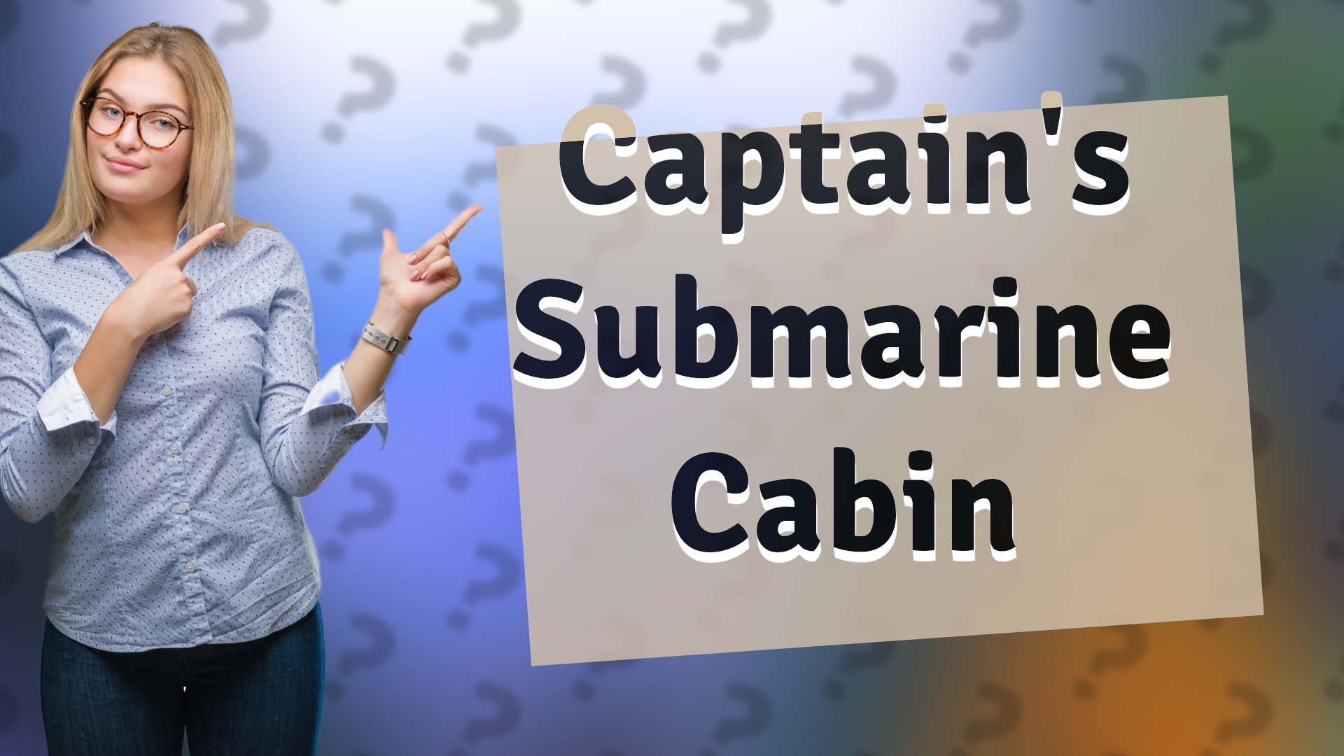 Captain's Submarine Cabin