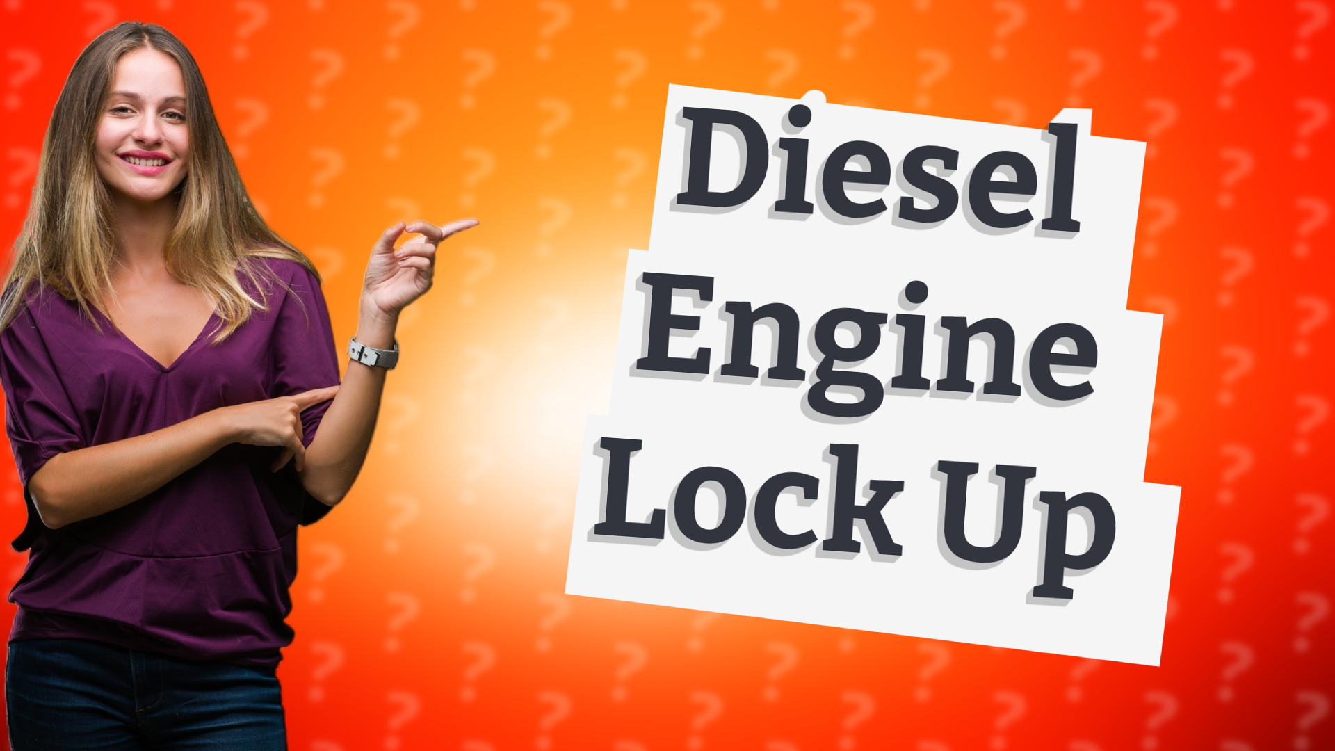 Diesel Engine Lock Up