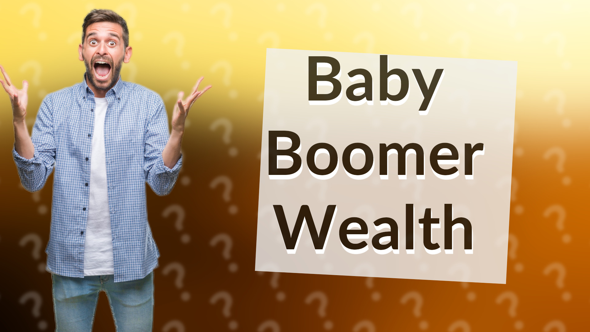Baby Boomer Wealth