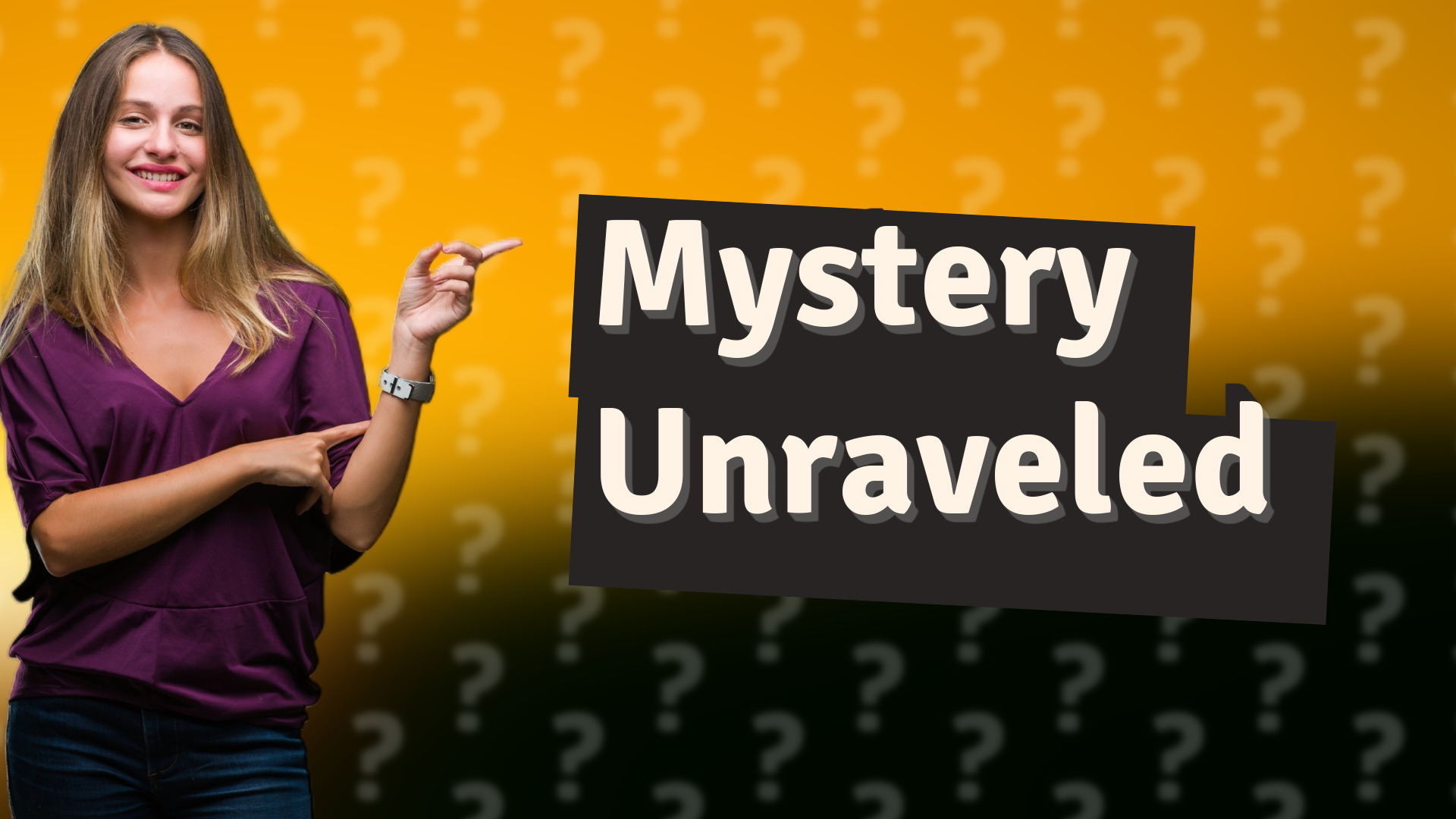Mystery Unraveled