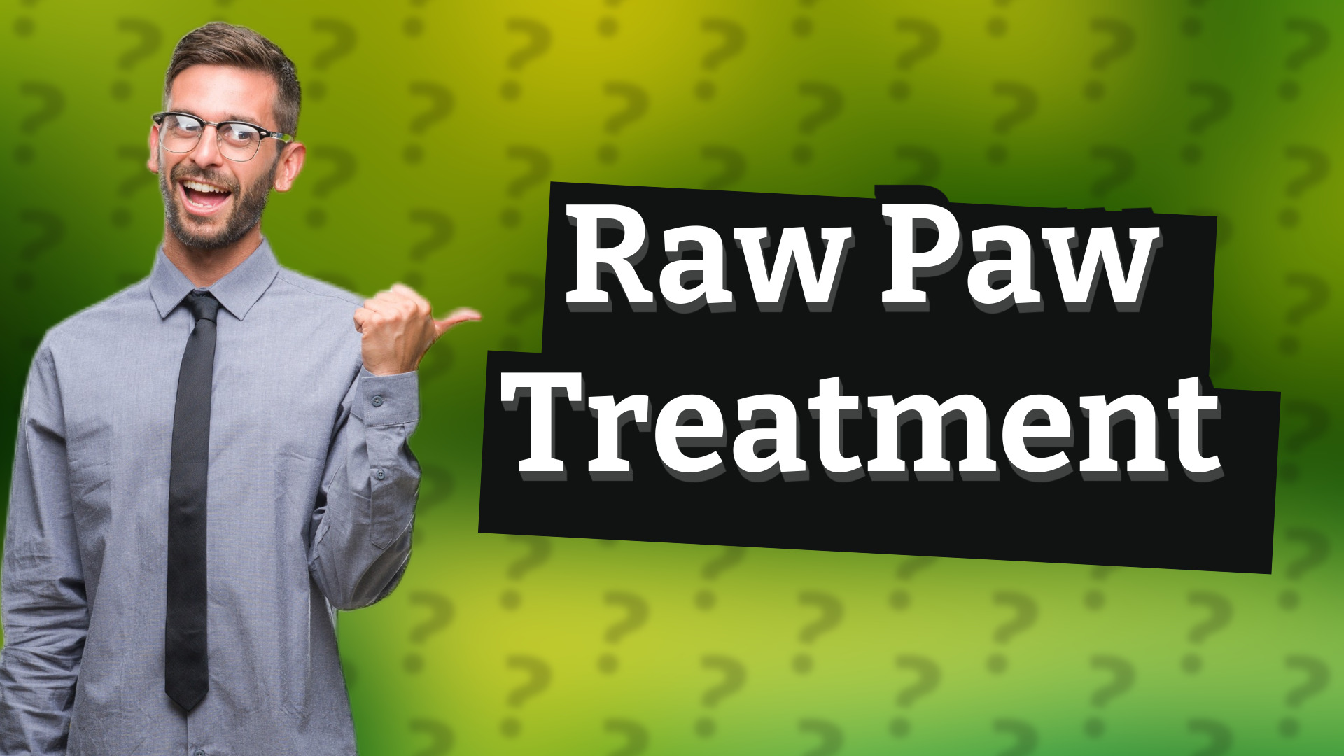 Raw Paw Treatment