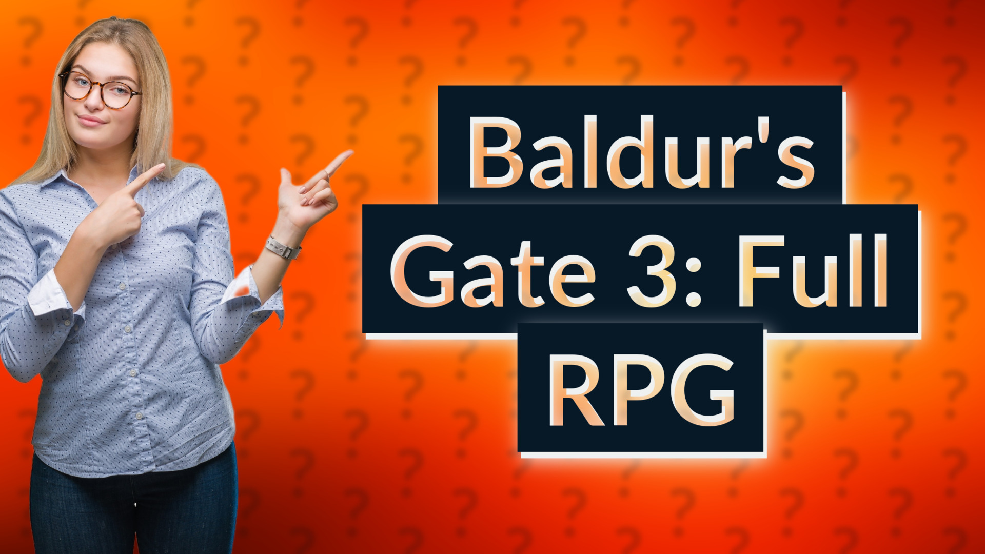 Baldur's Gate 3: Full RPG