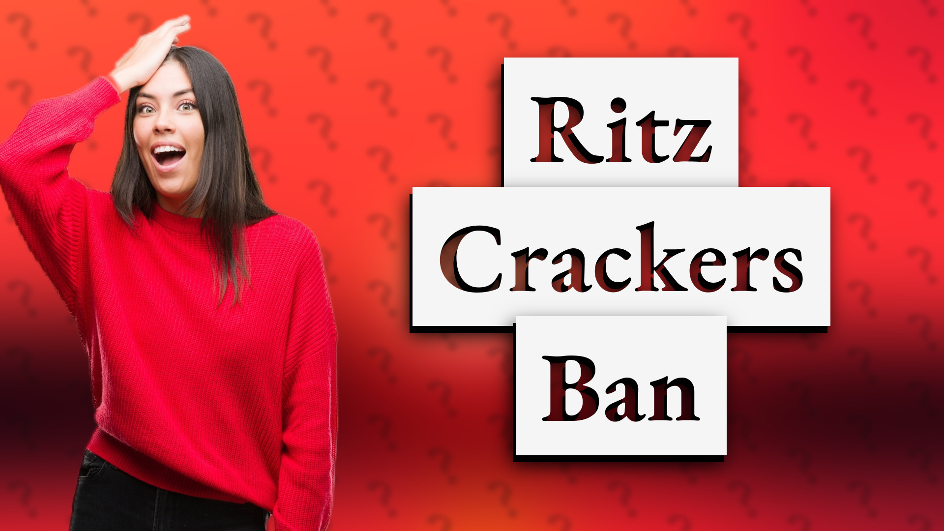 Ritz Crackers Ban