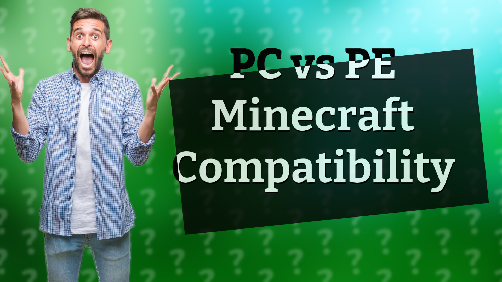 PC vs PE Minecraft Compatibility